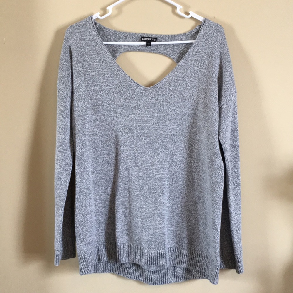 Express Slashback Sweater
